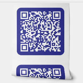 スキャン可能なQRコードの作成 | 編集可能ダークブルー 壁紙