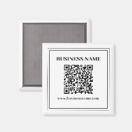 スキャン可能なQRコードを作成 | モノクロ マグネット