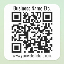 スキャン可能なQRコードを即座に作成 スクエアシール
