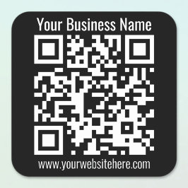 スキャン可能なQRコードを即座に作成 スクエアシール