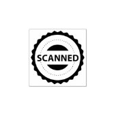 スキャン済み、会計士、中小企業 ラバースタンプ (インプリント)