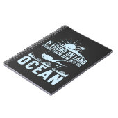 スキュおもしろいーバダイバーが水泳への情熱を贈る ノートブック (左側)