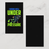 スキュおもしろいーバ・ダイバー・ジョーク 名刺 (正面/裏面)