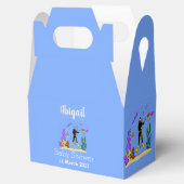 スキューバおもしろいダイバーと魚の海の生き物の漫画 フェイバーボックス (オープン)