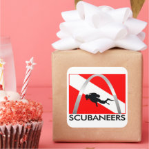 スキューバのロゴシール
