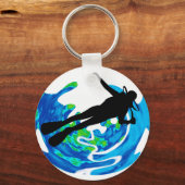 スキューバの完璧な選択 キーホルダー (正面)