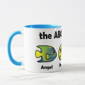 スキューバのABC マグカップ (左)