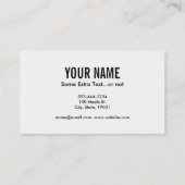 スキューバはチキンシャークを味わう 名刺 (裏面)