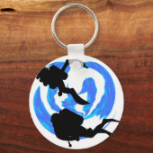 スキューバを生きる キーホルダー (正面)