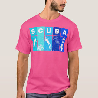 スキューバエンスザシースキューバダイビング海愛好家ディ Tシャツ