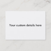 スキューバカサゴ-名刺 名刺 (裏面)