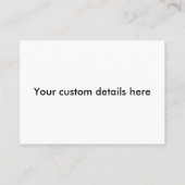 スキューバカサゴ-名刺 名刺 (裏面)