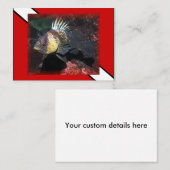 スキューバカサゴ-名刺 名刺 (正面/裏面)