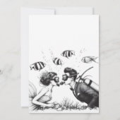 スキューバカップル結婚ズ 招待状 (裏面)