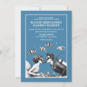 スキューバカップル結婚ズ 招待状 (正面)