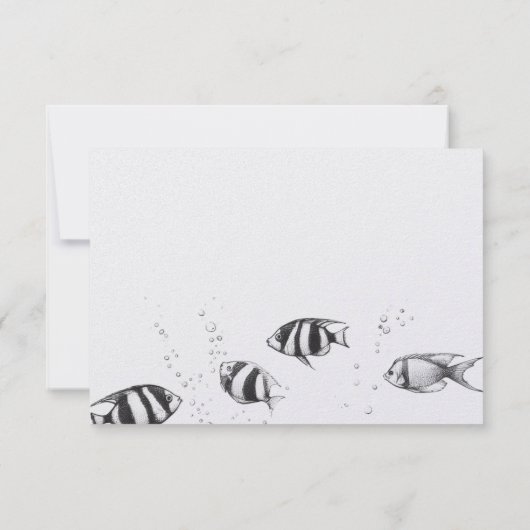 スキューバカップル 出欠カード (裏面)