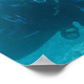 スキューバガールポスター ポスター (角)