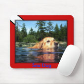 スキューバシードッグ – マウスパッド (マウス)