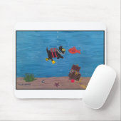 スキューバスコットマウスパッド マウスパッド (マウス)