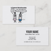 スキューバタンク人間関係 名刺 (正面/裏面)