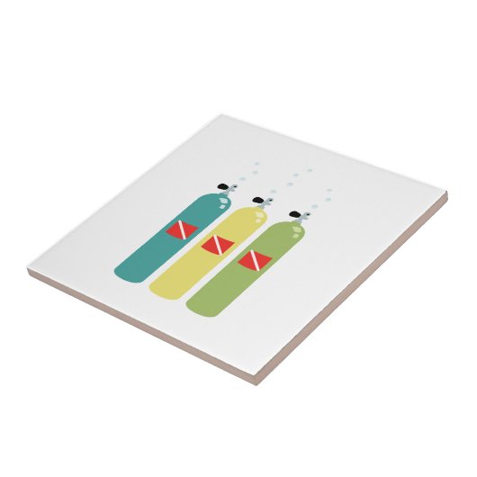 スキューバタンク タイル (側面)