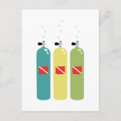 スキューバタンク ポストカード (正面)