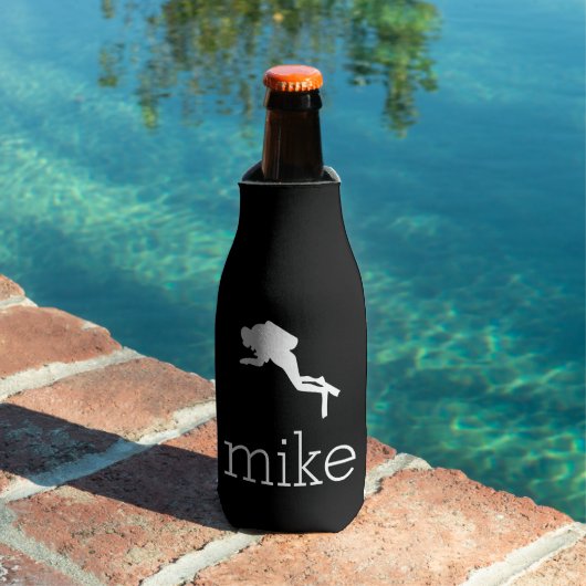 スキューバダイバーの名前 ボトルクーラー (インサイチュ プール)