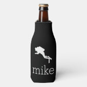 スキューバダイバーの名前 ボトルクーラー (ボトル正面)