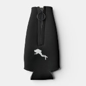 スキューバダイバーの名前 ボトルクーラー (裏面)