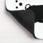 スキューバダイバーの泡 マウスパッド (コーナー)