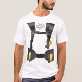スキューバダイバーの表面間隔タンク Tシャツ (正面)