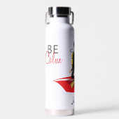 スキューバダイバーめい想ズのヨガBe Calm ウォーターボトル (正面)