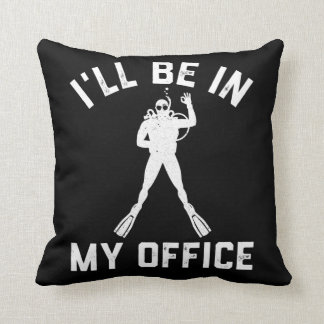 スキューバダイバーギフト男性へおもしろいスキューバダイビングギフト クッション