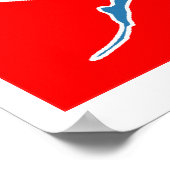 スキューバダイバーダイバーダウンポスター ポスター (角)