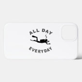 スキューバダイバーデイリーR Case-Mate iPhoneケース (裏面 (横))