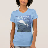 スキューバダイバーデザイン「もっとダイビングしたい」 Tシャツ (正面)