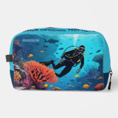 スキューバダイバー名前をカスタムする ドップキット (正面)