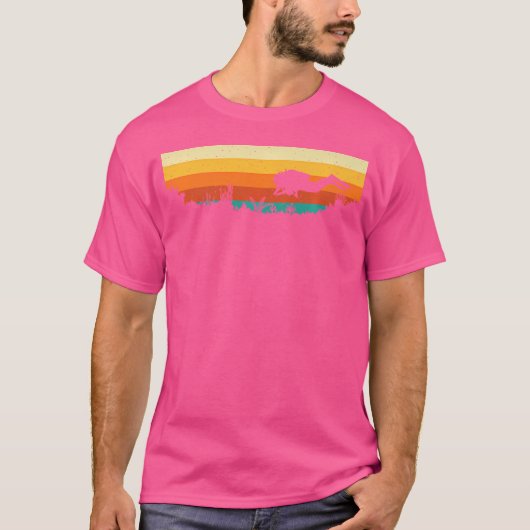 スキューバダイバー水中遊泳スキューバダイビング Tシャツ (正面)