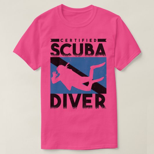 スキューバダイバー認定スキューバダイバー1 Tシャツ (デザイン正面)