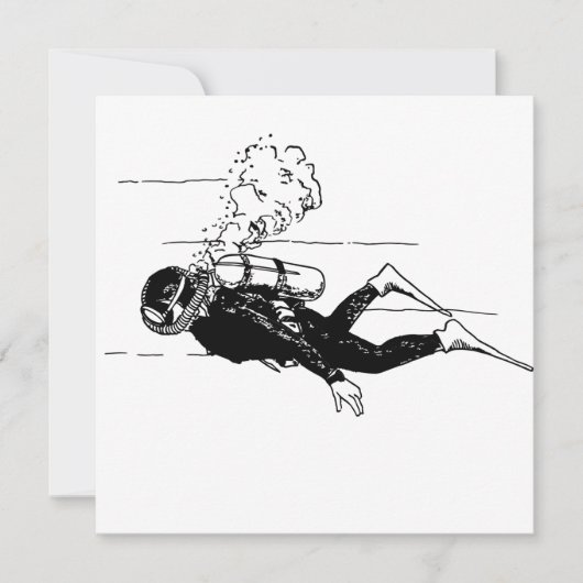 スキューバダイバー (正面)