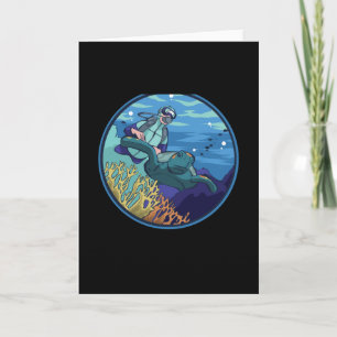 スキューバダイバー カード