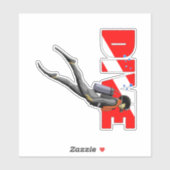 スキューバダイバー シール (シート)