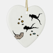 スキューバダイバー セラミックオーナメント (右)