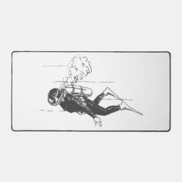 スキューバダイバー デスクマット