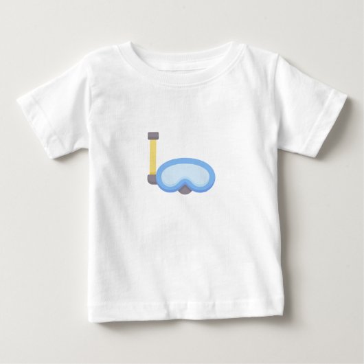 スキューバダイバー ベビーTシャツ (正面)