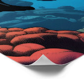 スキューバダイバー ポスター (角)