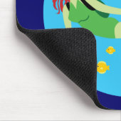 スキューバダイバー マウスパッド (コーナー)