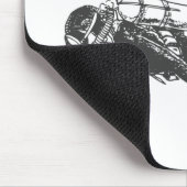 スキューバダイバー マウスパッド (コーナー)