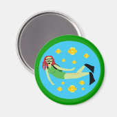 スキューバダイバー マグネット (正面/裏面)