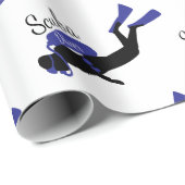 スキューバダイバー ラッピングペーパー (ロールコーナー)